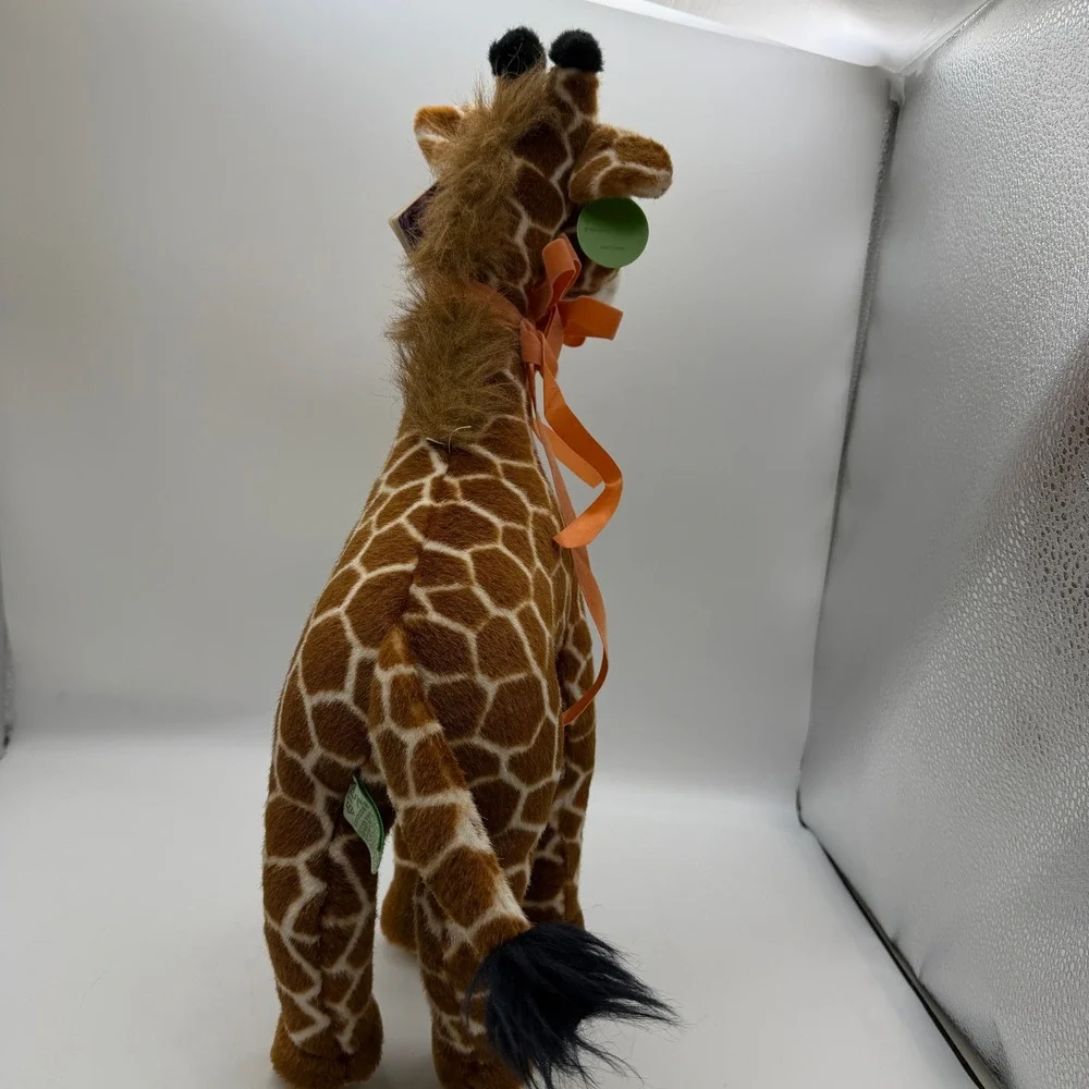 WWF World Wildlife Fund Plush Giraffe Stuffed Animal nursery toyVTG Aurora